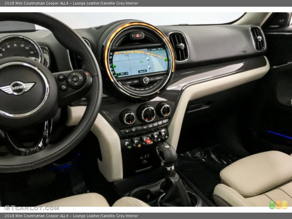 Lounge Leather/Satellite Grey Interior Dashboard for the 2018 Mini Countryman Cooper ALL4 #132655106