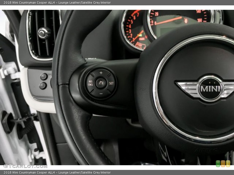 Lounge Leather/Satellite Grey Interior Steering Wheel for the 2018 Mini Countryman Cooper ALL4 #132655303