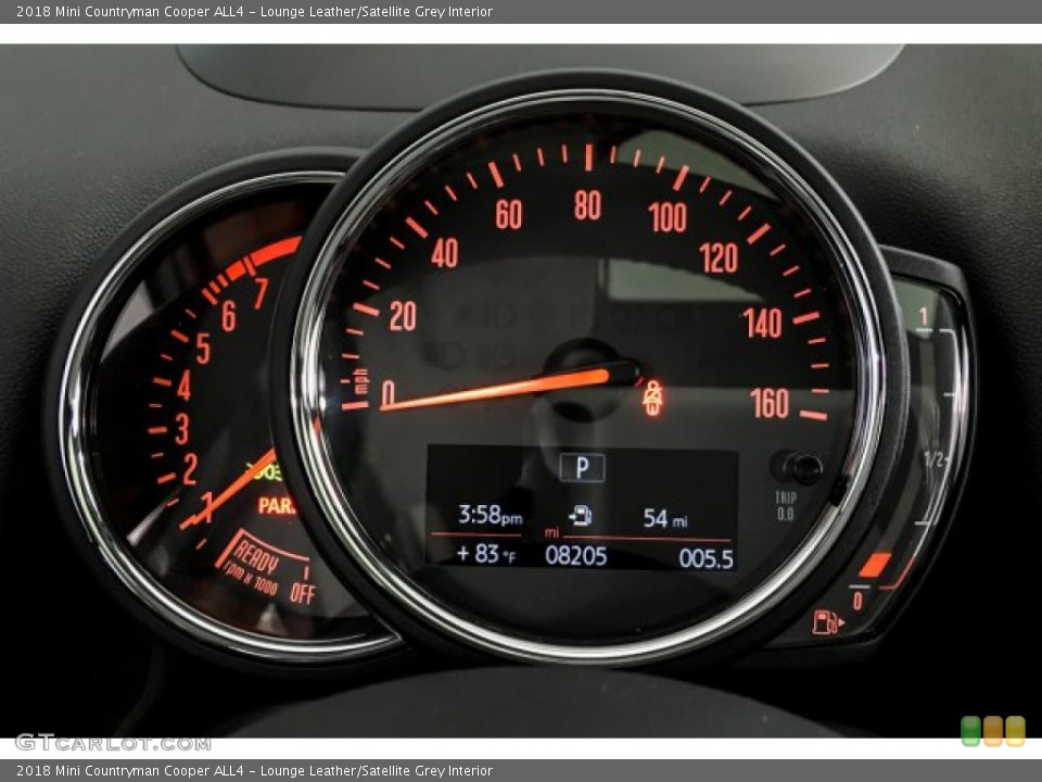 Lounge Leather/Satellite Grey Interior Gauges for the 2018 Mini Countryman Cooper ALL4 #132655363