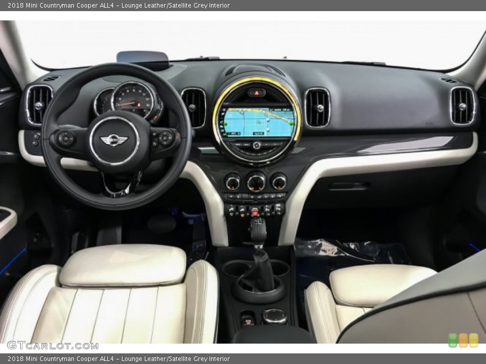 Lounge Leather/Satellite Grey Interior Dashboard for the 2018 Mini Countryman Cooper ALL4 #132655450