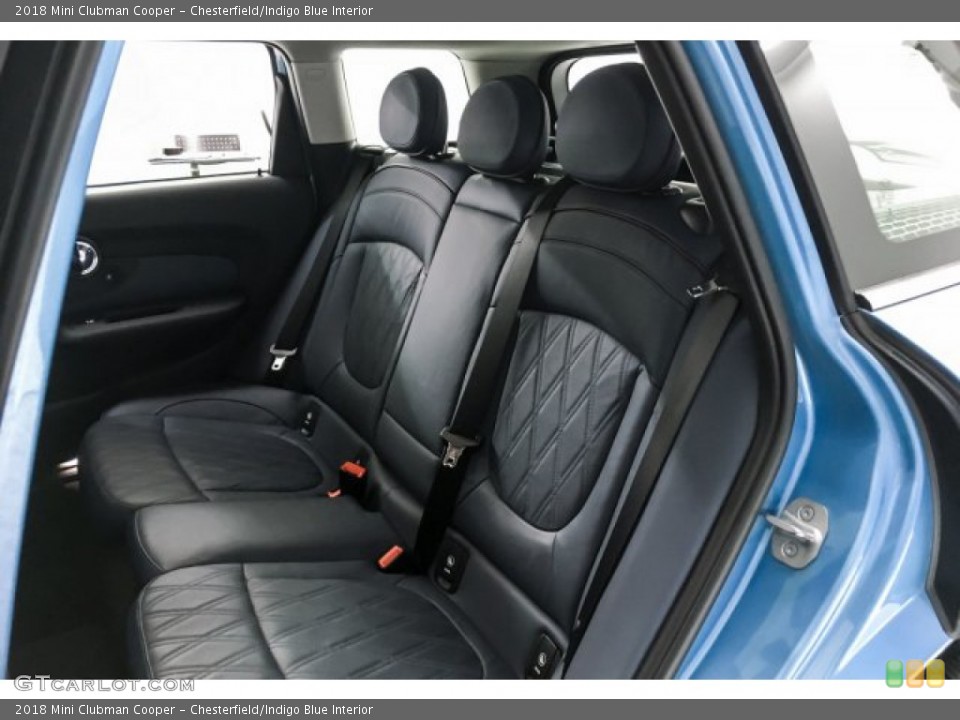 Chesterfield/Indigo Blue Interior Rear Seat for the 2018 Mini Clubman Cooper #132656086