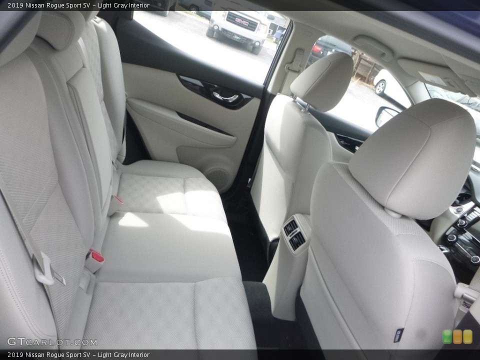 Light Gray Interior Rear Seat for the 2019 Nissan Rogue Sport SV #132663048