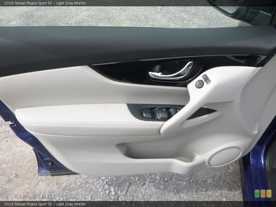 Light Gray Interior Door Panel for the 2019 Nissan Rogue Sport SV #132663066