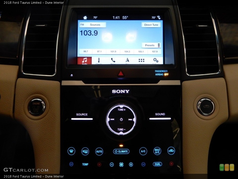 Dune Interior Controls for the 2018 Ford Taurus Limited #132667452