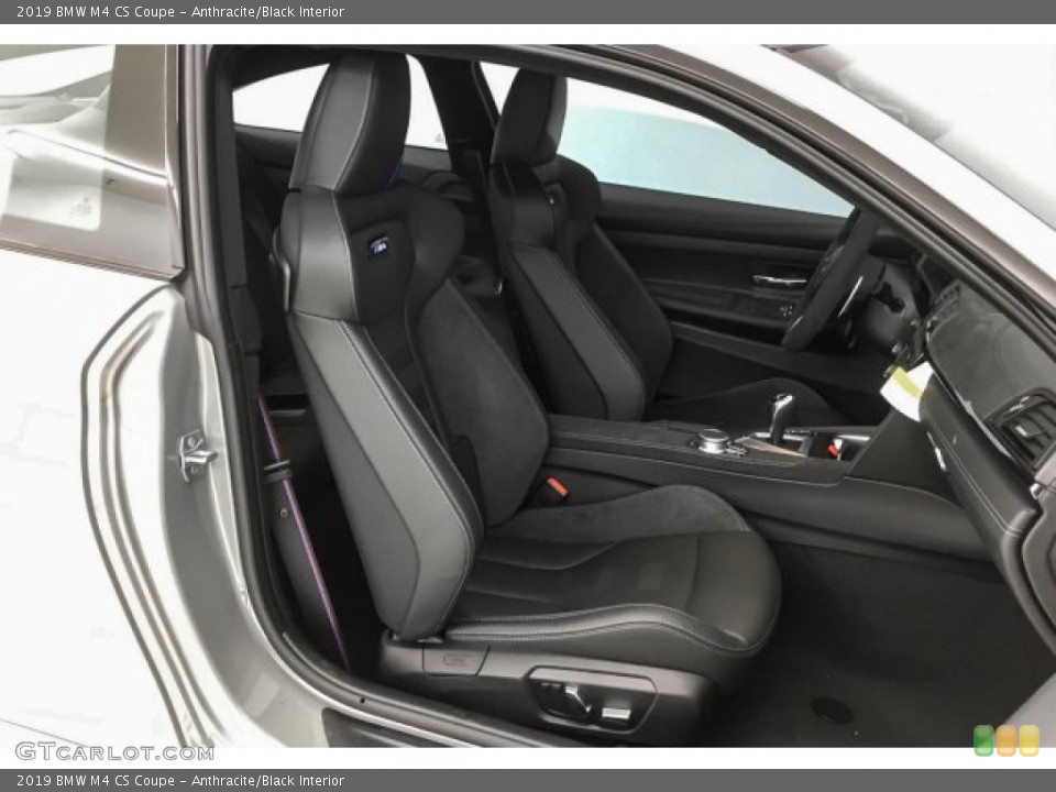Anthracite/Black 2019 BMW M4 Interiors
