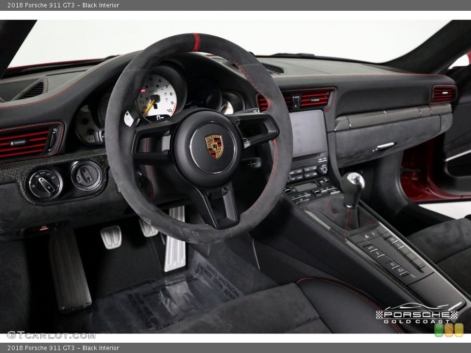 Black Interior Dashboard for the 2018 Porsche 911 GT3 #132674175