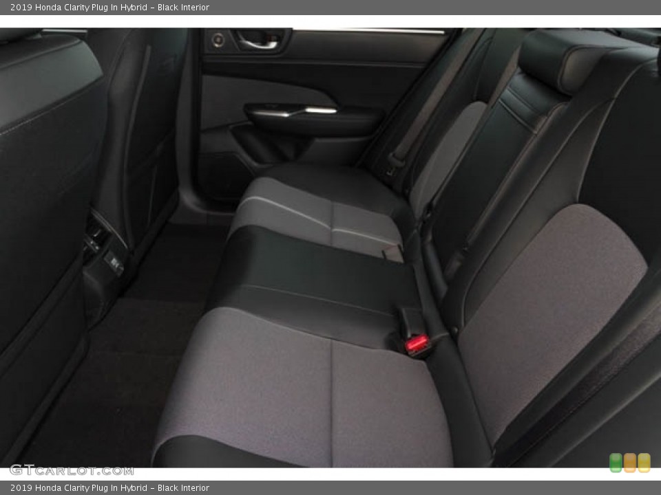 Black Interior Rear Seat for the 2019 Honda Clarity Plug In Hybrid #132681798