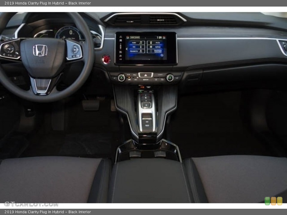 Black Interior Dashboard for the 2019 Honda Clarity Plug In Hybrid #132681822