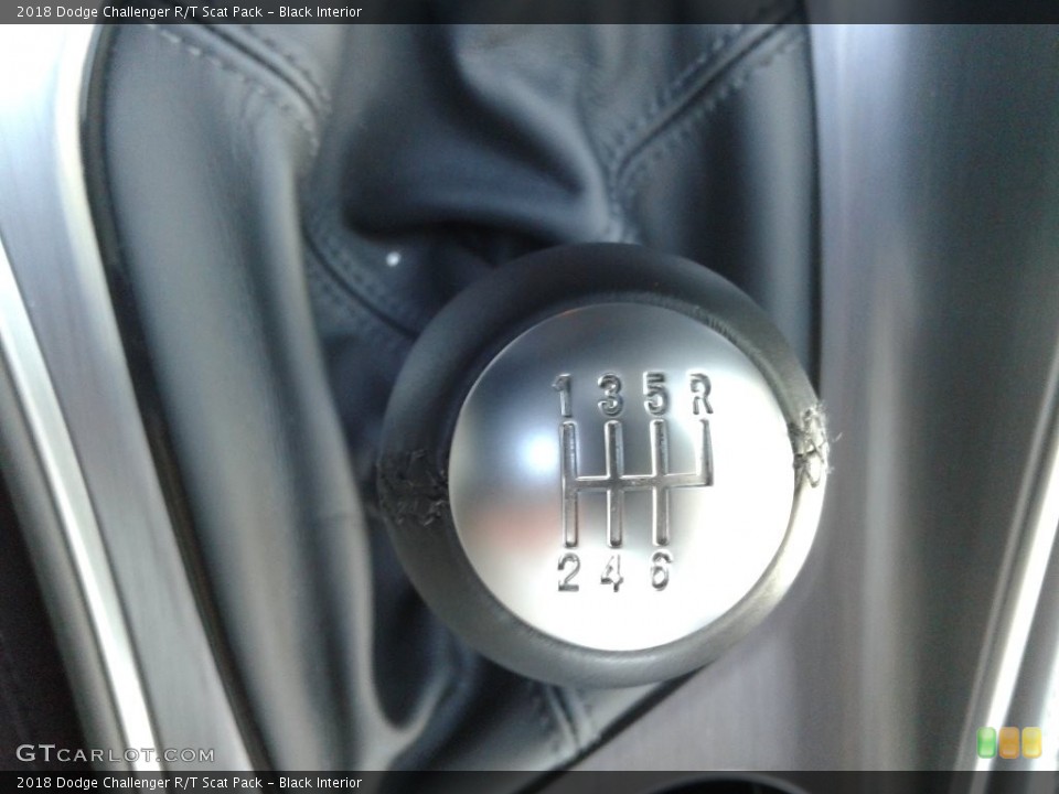 Black Interior Transmission for the 2018 Dodge Challenger R/T Scat Pack #132691917