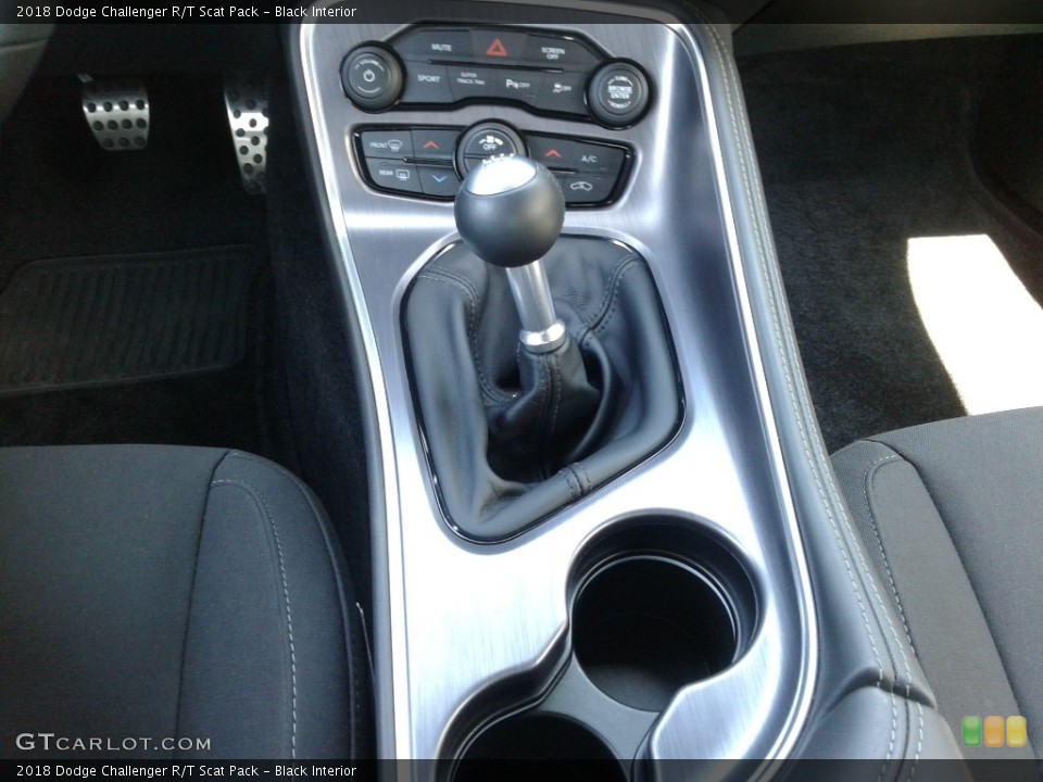 Black Interior Transmission for the 2018 Dodge Challenger R/T Scat Pack #132691941