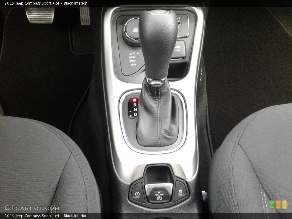 Black Interior Transmission for the 2019 Jeep Compass Sport 4x4 #132711586