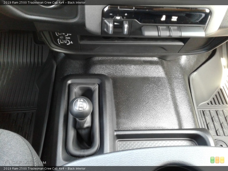 Black Interior Transmission for the 2019 Ram 2500 Tradesman Crew Cab 4x4 #132712336