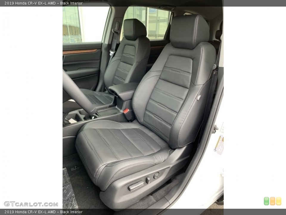 Black Interior Front Seat for the 2019 Honda CR-V EX-L AWD #132712747