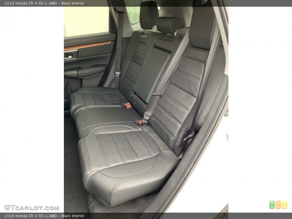 Black Interior Rear Seat for the 2019 Honda CR-V EX-L AWD #132712834