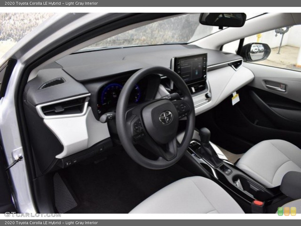 Light Gray Interior Photo for the 2020 Toyota Corolla LE Hybrid #132730222