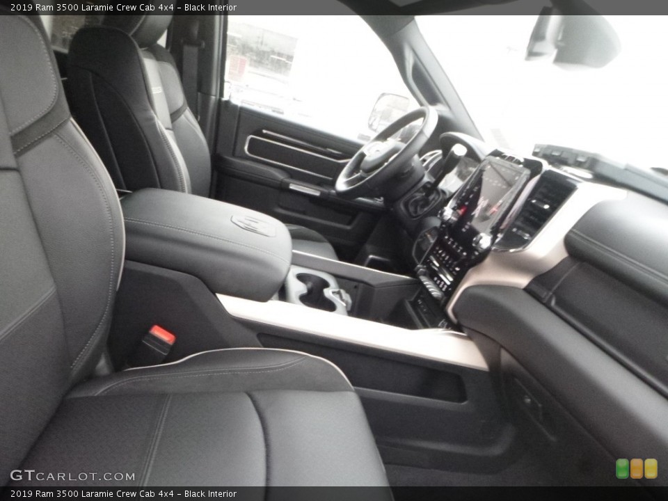 Black Interior Photo for the 2019 Ram 3500 Laramie Crew Cab 4x4 #132740584