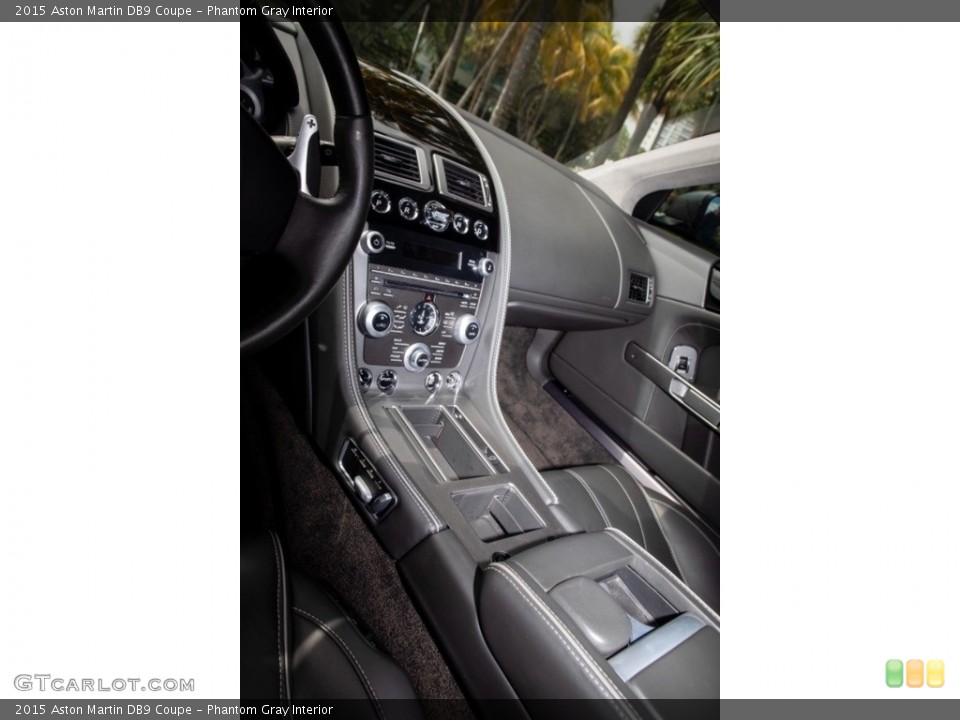 Phantom Gray Interior Controls for the 2015 Aston Martin DB9 Coupe #132740824