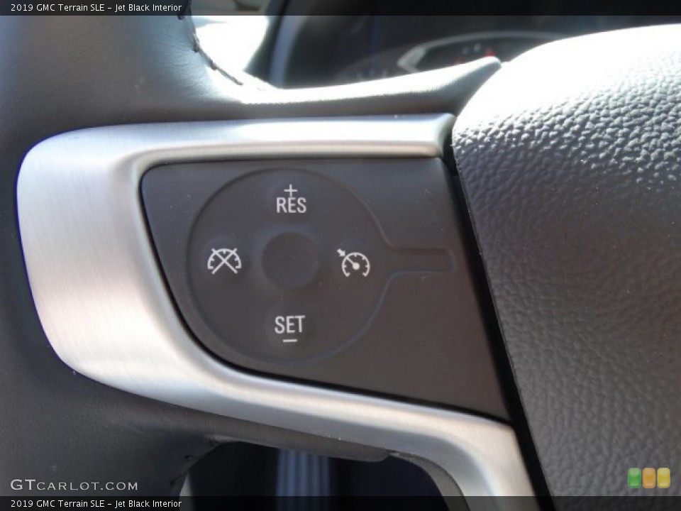 Jet Black Interior Steering Wheel for the 2019 GMC Terrain SLE #132749216