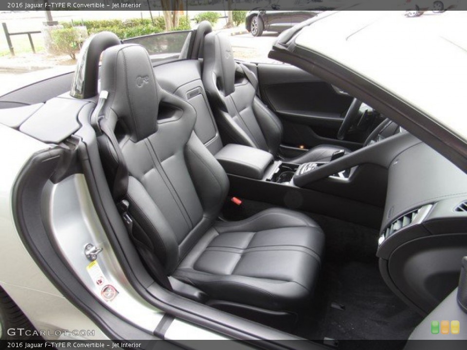 Jet Interior Front Seat for the 2016 Jaguar F-TYPE R Convertible #132754138