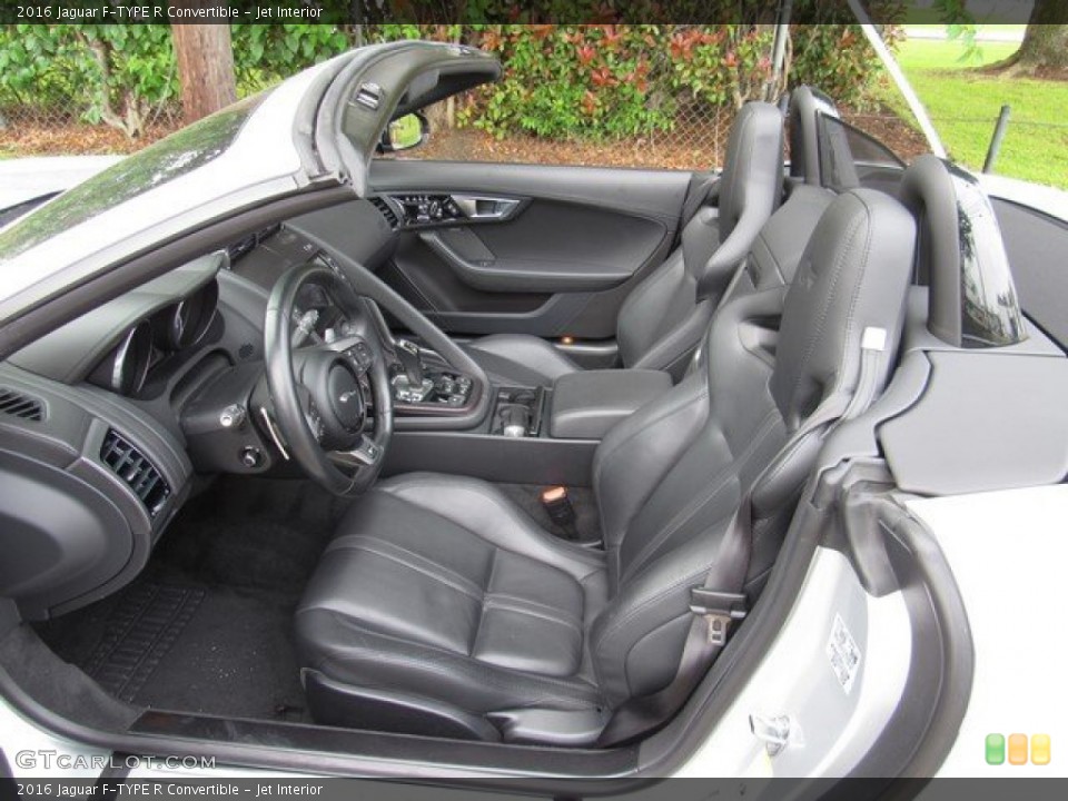 Jet Interior Front Seat for the 2016 Jaguar F-TYPE R Convertible #132754181