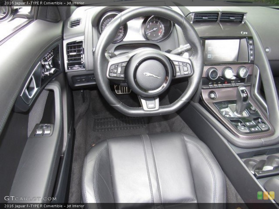 Jet Interior Dashboard for the 2016 Jaguar F-TYPE R Convertible #132754331