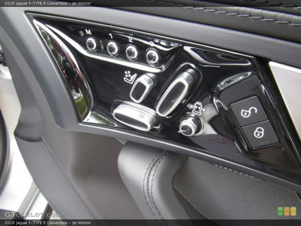 Jet Interior Controls for the 2016 Jaguar F-TYPE R Convertible #132754394