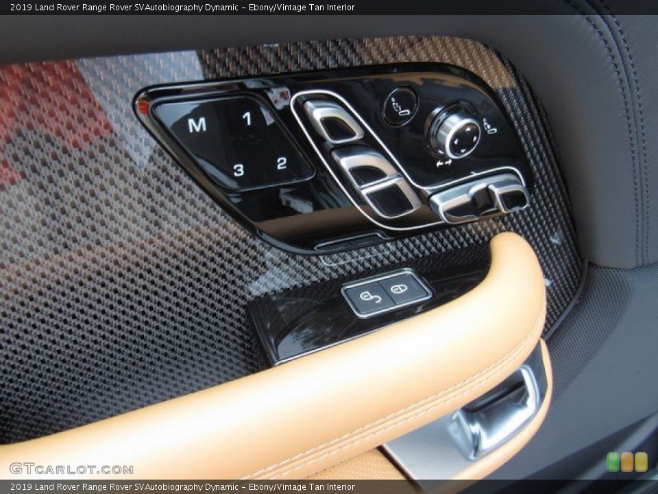 Ebony/Vintage Tan Interior Controls for the 2019 Land Rover Range Rover SVAutobiography Dynamic #132755360