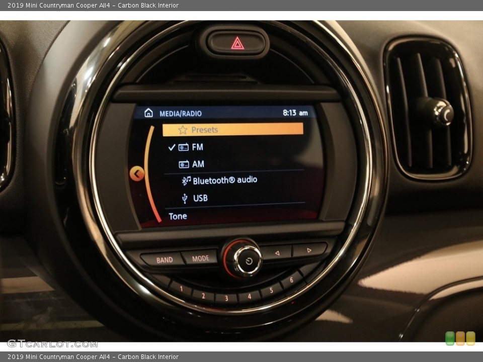 Carbon Black Interior Controls for the 2019 Mini Countryman Cooper All4 #132763410