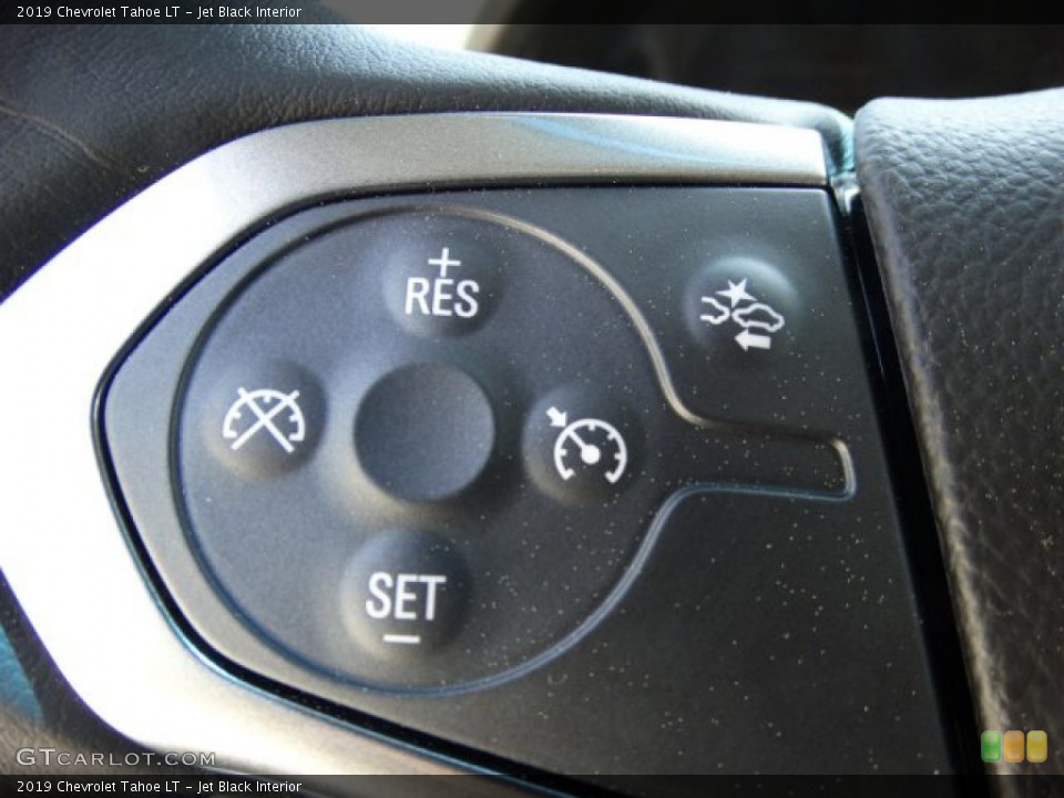 Jet Black Interior Steering Wheel for the 2019 Chevrolet Tahoe LT #132773894
