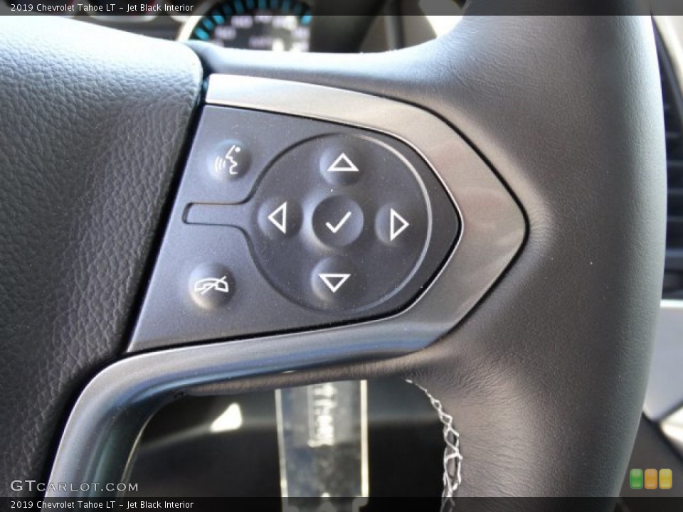 Jet Black Interior Steering Wheel for the 2019 Chevrolet Tahoe LT #132773918