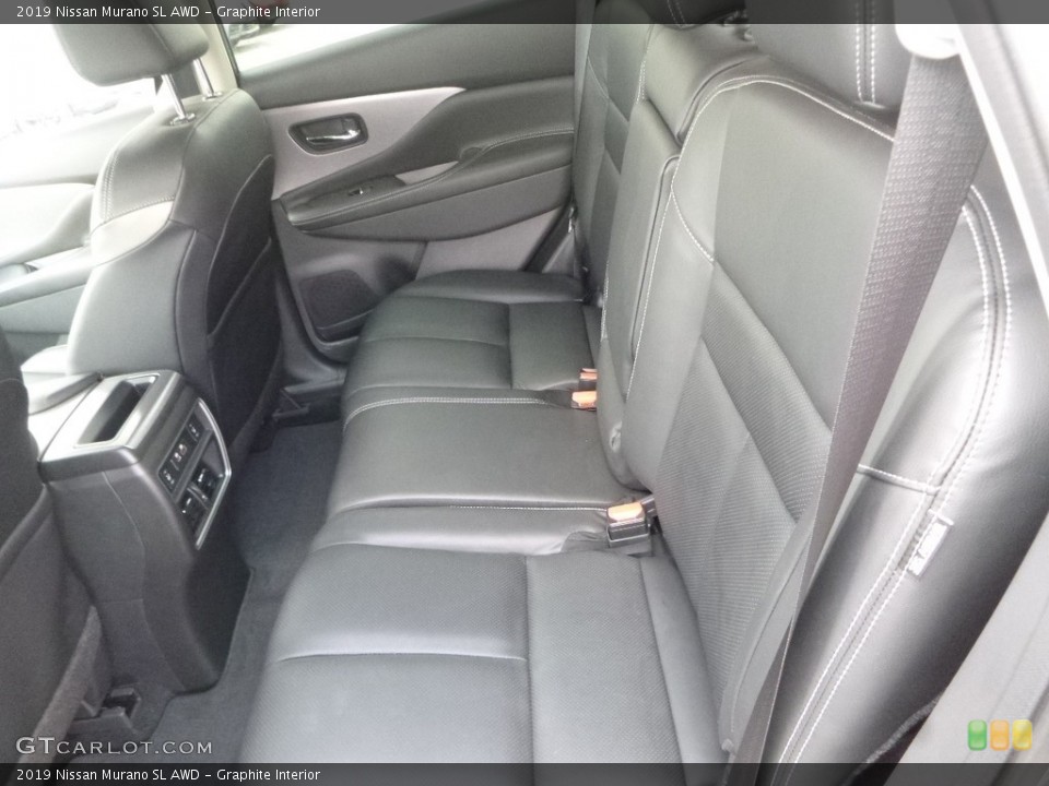 Graphite Interior Rear Seat for the 2019 Nissan Murano SL AWD #132785402
