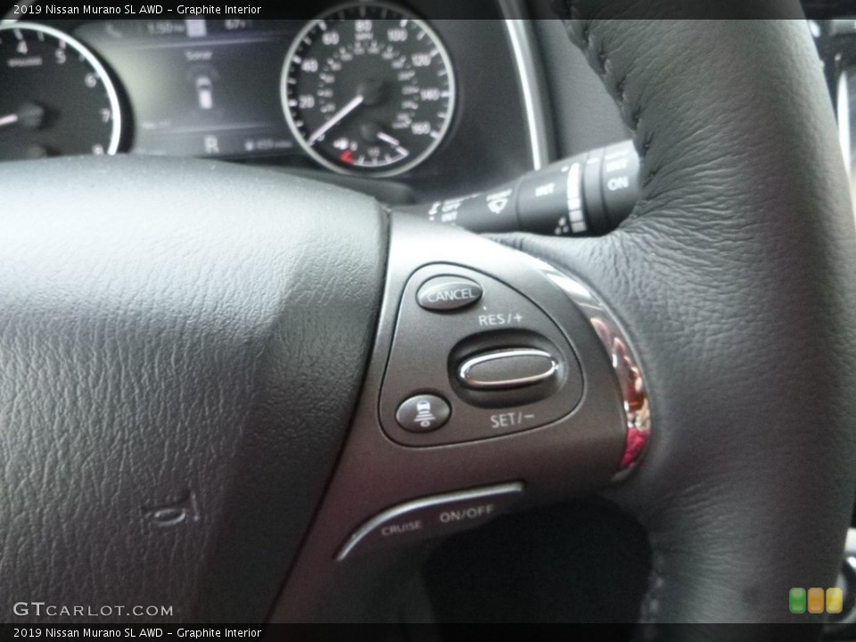 Graphite Interior Steering Wheel for the 2019 Nissan Murano SL AWD #132785543