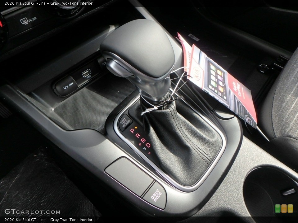 Gray Two-Tone Interior Transmission for the 2020 Kia Soul GT-Line #132792410