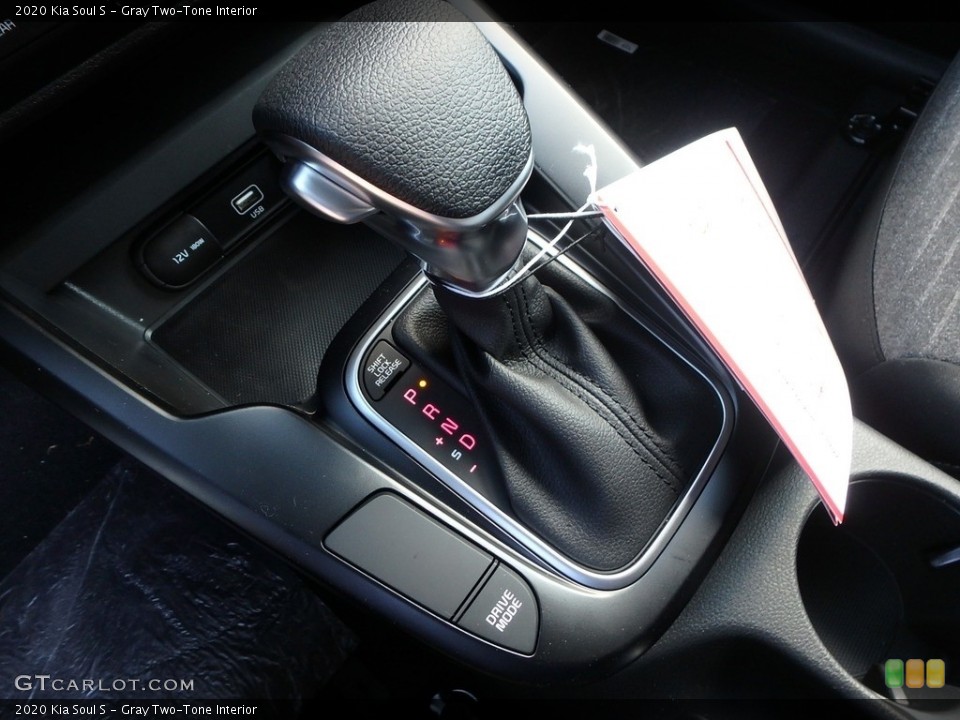Gray Two-Tone Interior Transmission for the 2020 Kia Soul S #132792629