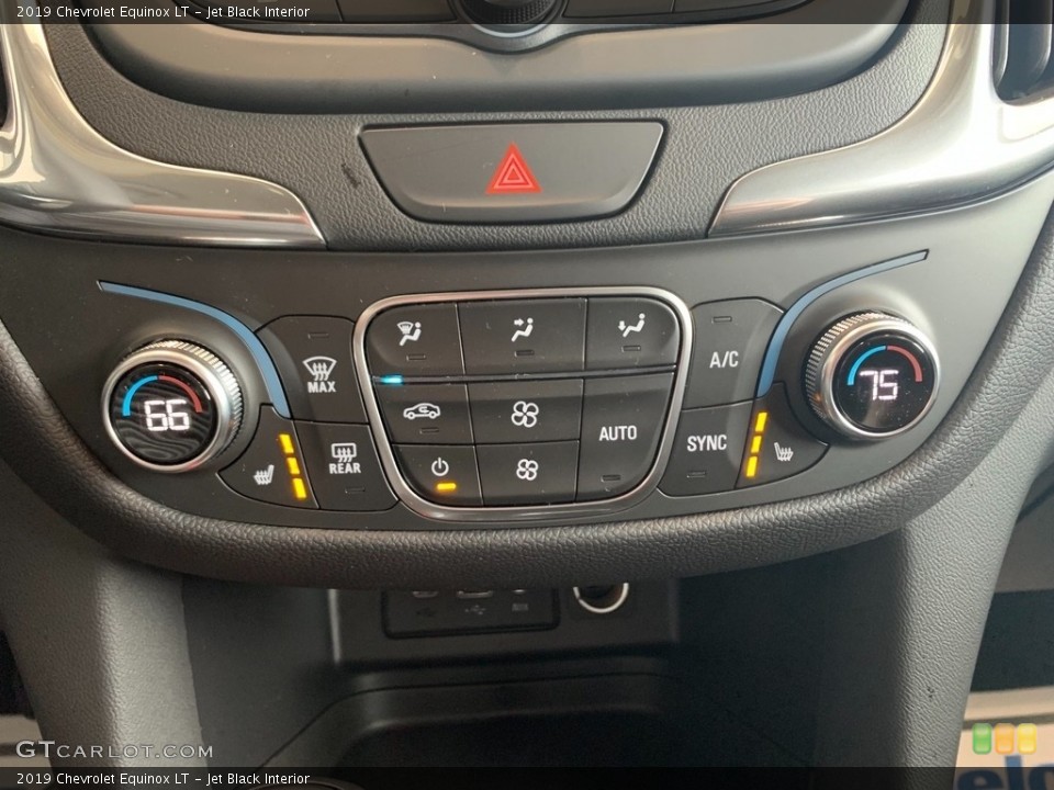 Jet Black Interior Controls for the 2019 Chevrolet Equinox LT #132797420