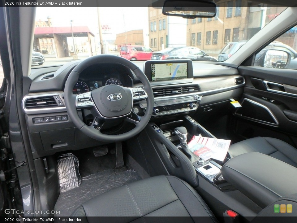 Black Interior Photo for the 2020 Kia Telluride EX AWD #132797753