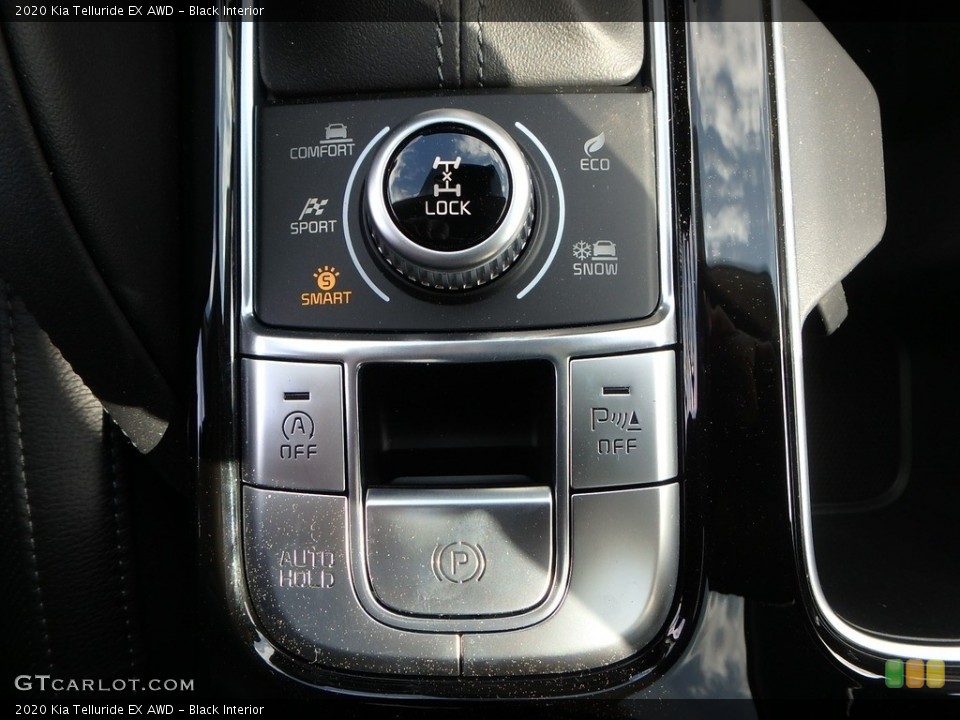 Black Interior Controls for the 2020 Kia Telluride EX AWD #132797840