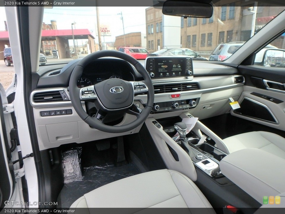 Gray Interior Photo for the 2020 Kia Telluride S AWD #132798179