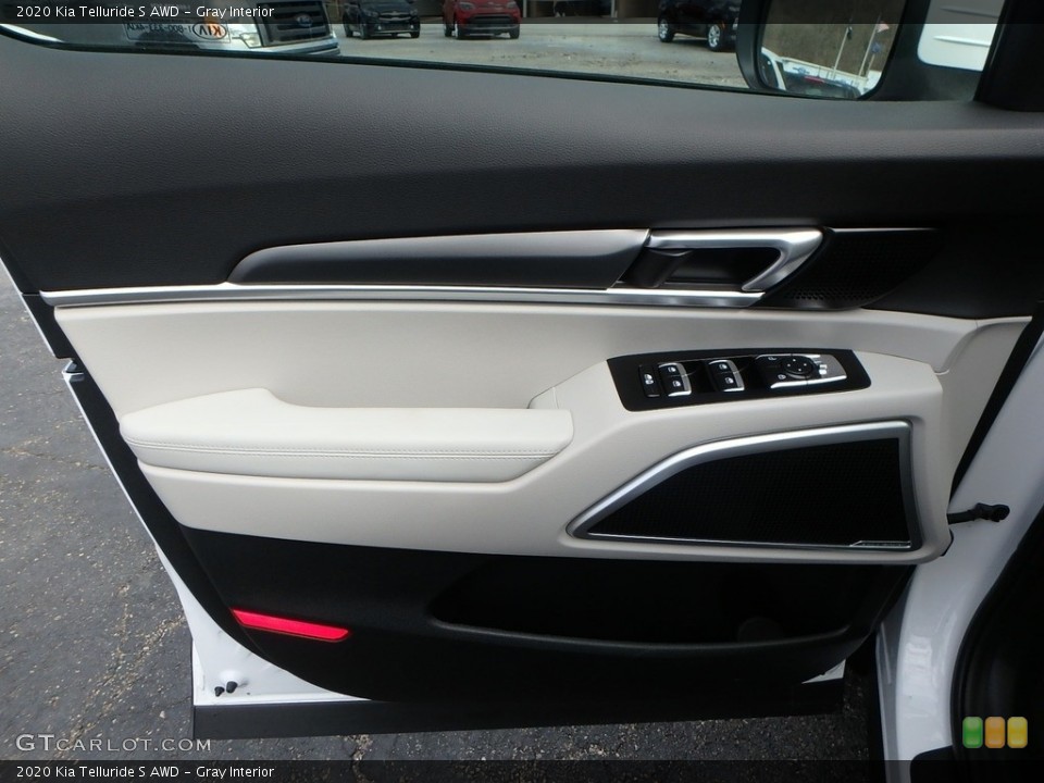 Gray Interior Door Panel for the 2020 Kia Telluride S AWD #132798197