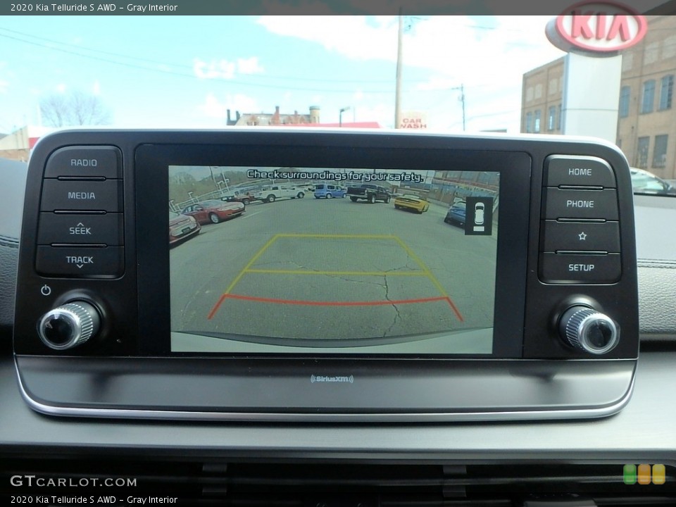 Gray Interior Controls for the 2020 Kia Telluride S AWD #132798293