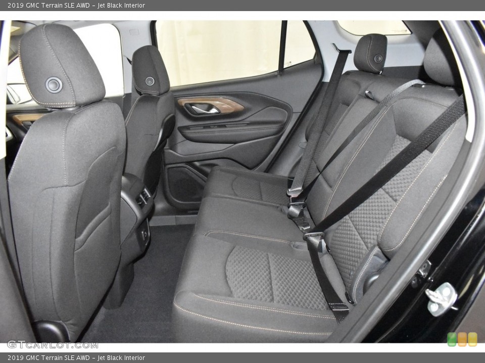 Jet Black Interior Rear Seat for the 2019 GMC Terrain SLE AWD #132799169
