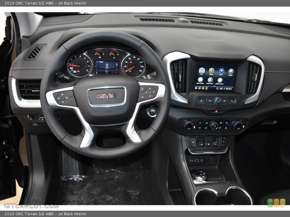 Jet Black Interior Dashboard for the 2019 GMC Terrain SLE AWD #132799184