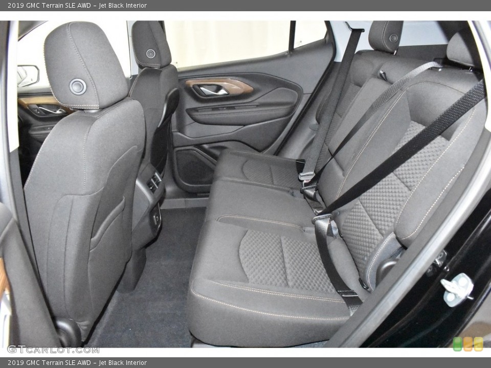 Jet Black Interior Rear Seat for the 2019 GMC Terrain SLE AWD #132801344