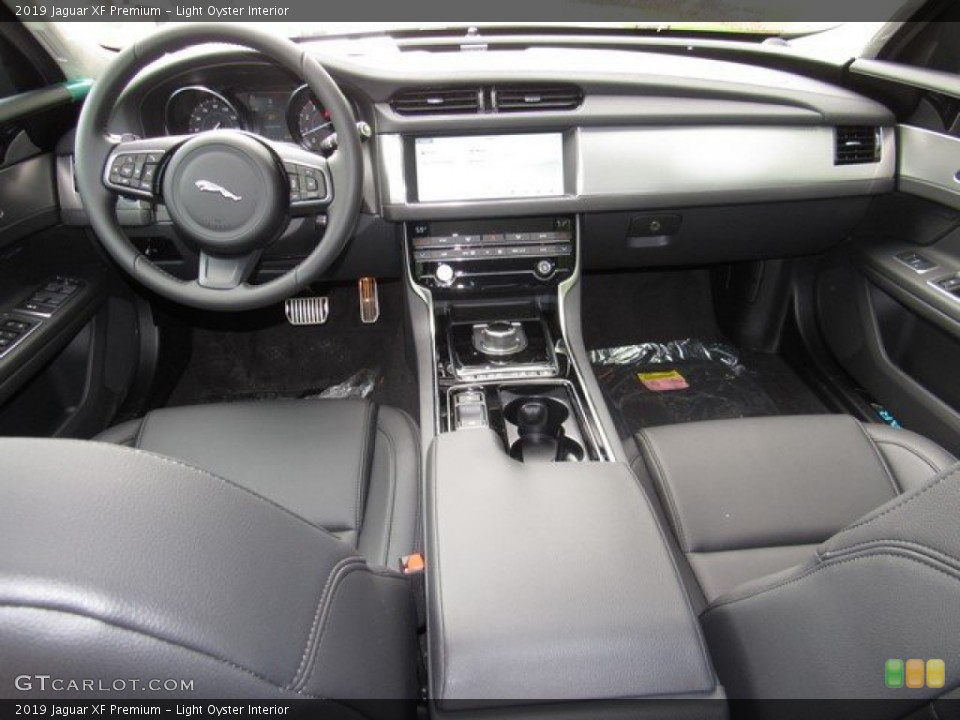 Light Oyster Interior Dashboard for the 2019 Jaguar XF Premium #132801583