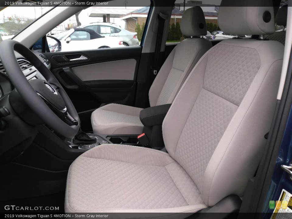 Storm Gray Interior Photo for the 2019 Volkswagen Tiguan S 4MOTION #132802280