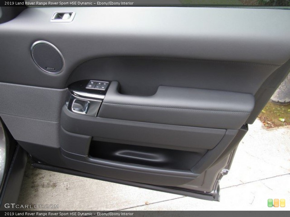 Ebony/Ebony Interior Door Panel for the 2019 Land Rover Range Rover Sport HSE Dynamic #132804134