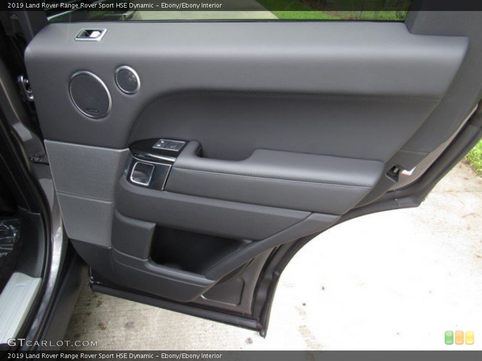 Ebony/Ebony Interior Door Panel for the 2019 Land Rover Range Rover Sport HSE Dynamic #132804152