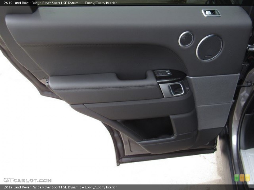 Ebony/Ebony Interior Door Panel for the 2019 Land Rover Range Rover Sport HSE Dynamic #132804167