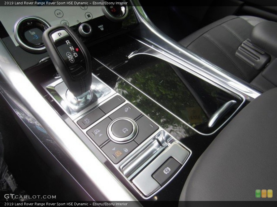 Ebony/Ebony Interior Transmission for the 2019 Land Rover Range Rover Sport HSE Dynamic #132804419