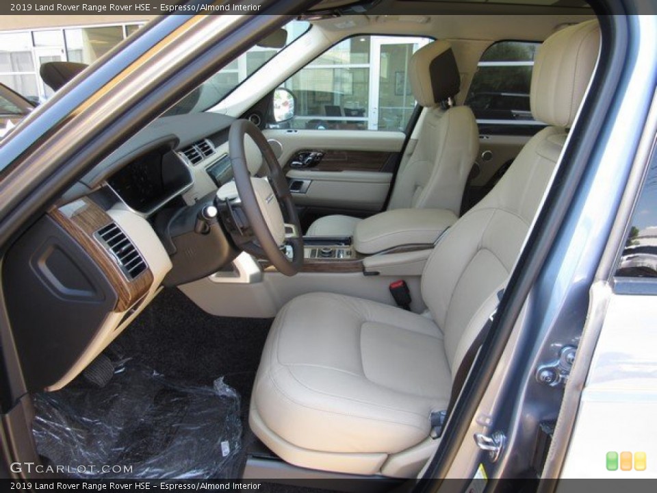 Espresso/Almond Interior Photo for the 2019 Land Rover Range Rover HSE #132805931